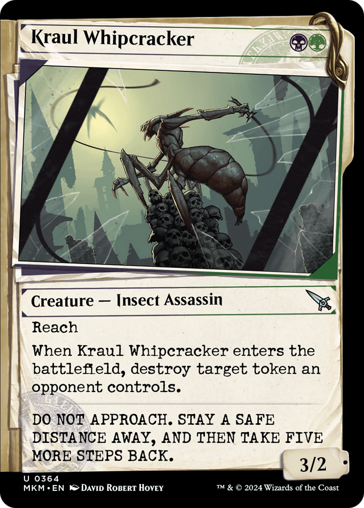 Kraul Whipcracker (Showcase) [Murders at Karlov Manor] Foil