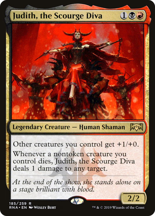 Judith, the Scourge Diva [Ravnica Allegiance] Foil