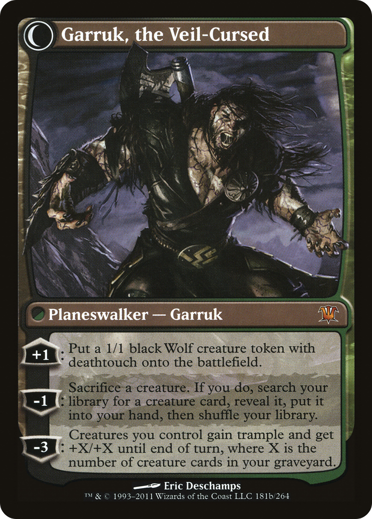 Garruk Relentless // Garruk, the Veil-Cursed [Secret Lair: From Cute to Brute] | Silver Goblin