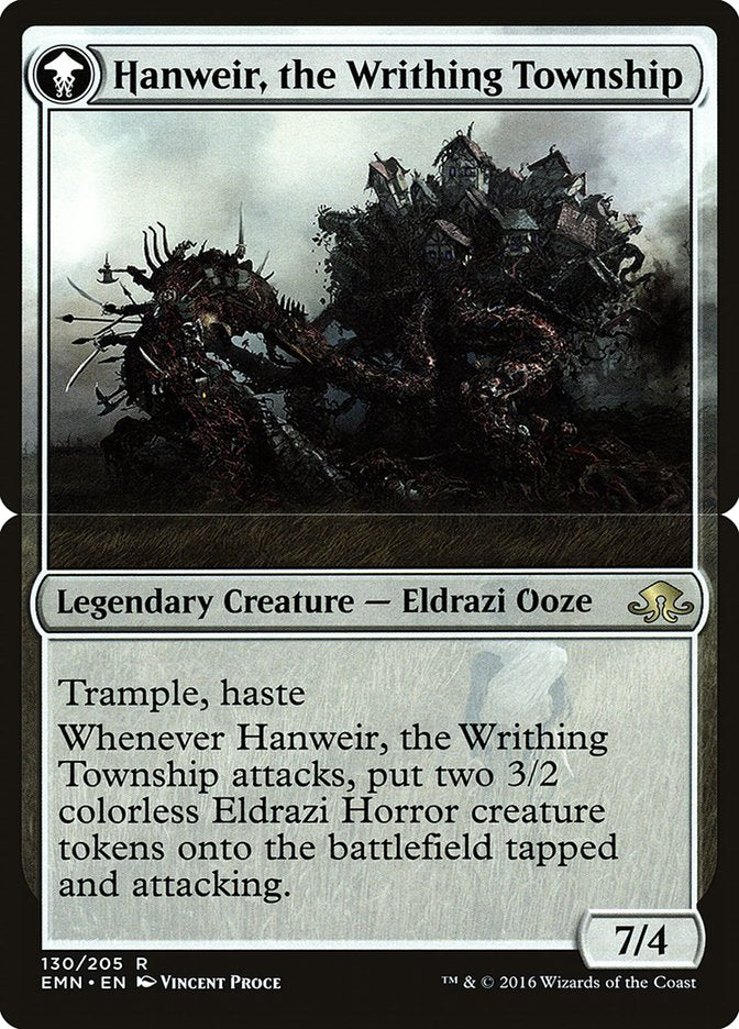 Hanweir, the Writhing Township [Eldritch Moon Prerelease Promos] | Silver Goblin