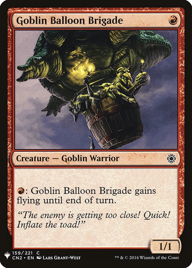 Goblin Balloon Brigade [Mystery Booster] | Silver Goblin