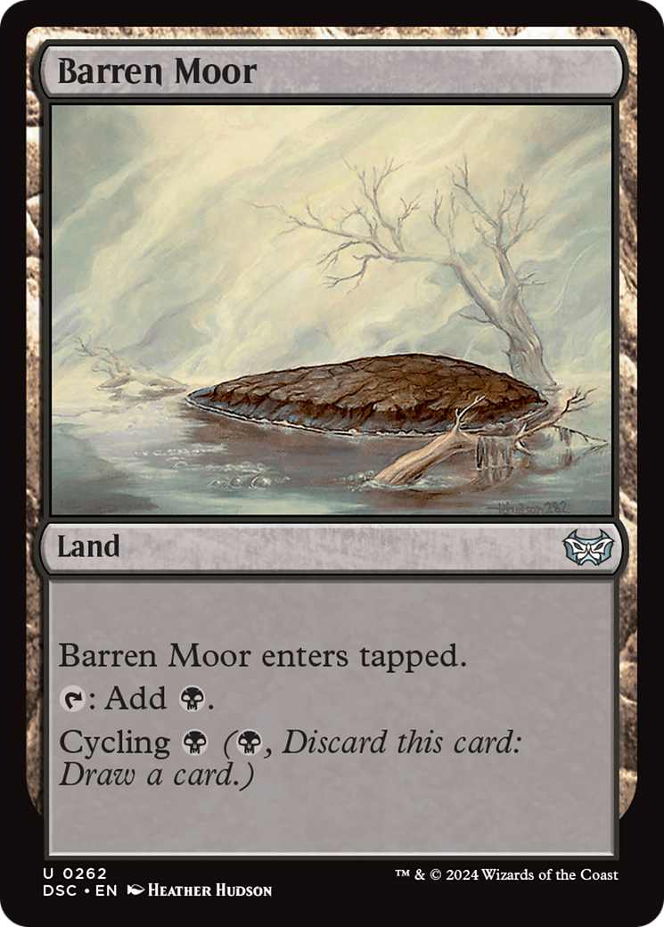 Barren Moor [Duskmourn: House of Horror Commander] | Silver Goblin