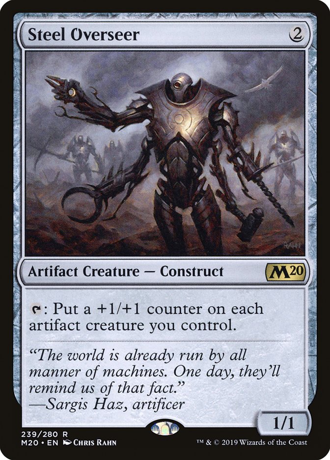 Steel Overseer [Core Set 2020] | Silver Goblin