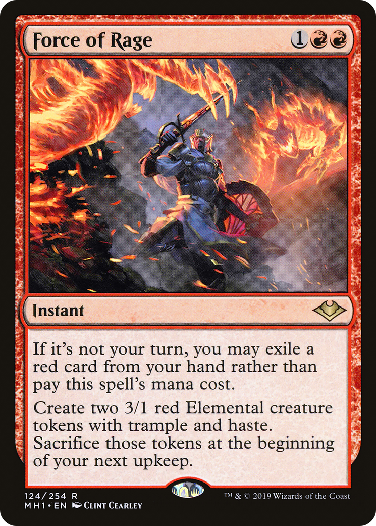 Force of Rage [Modern Horizons] Foil