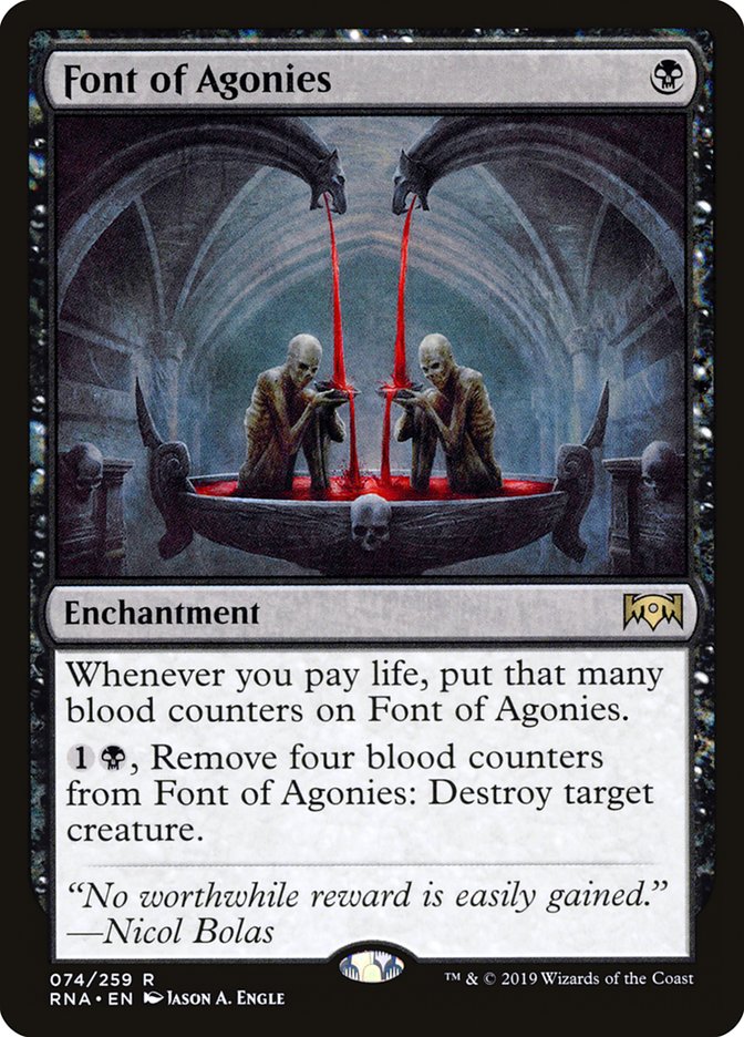 Font of Agonies [Ravnica Allegiance] | Silver Goblin