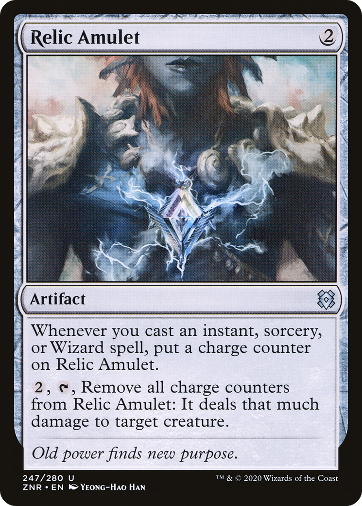 Relic Amulet [Zendikar Rising] Foil