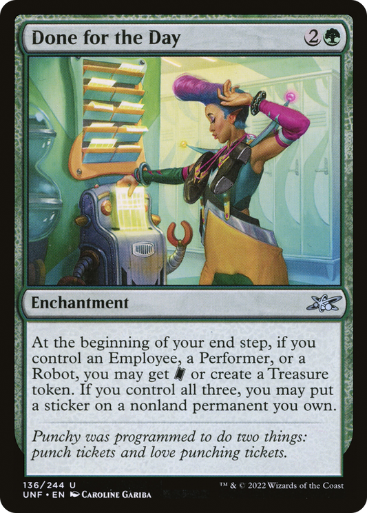 Done for the Day [Unfinity] Foil