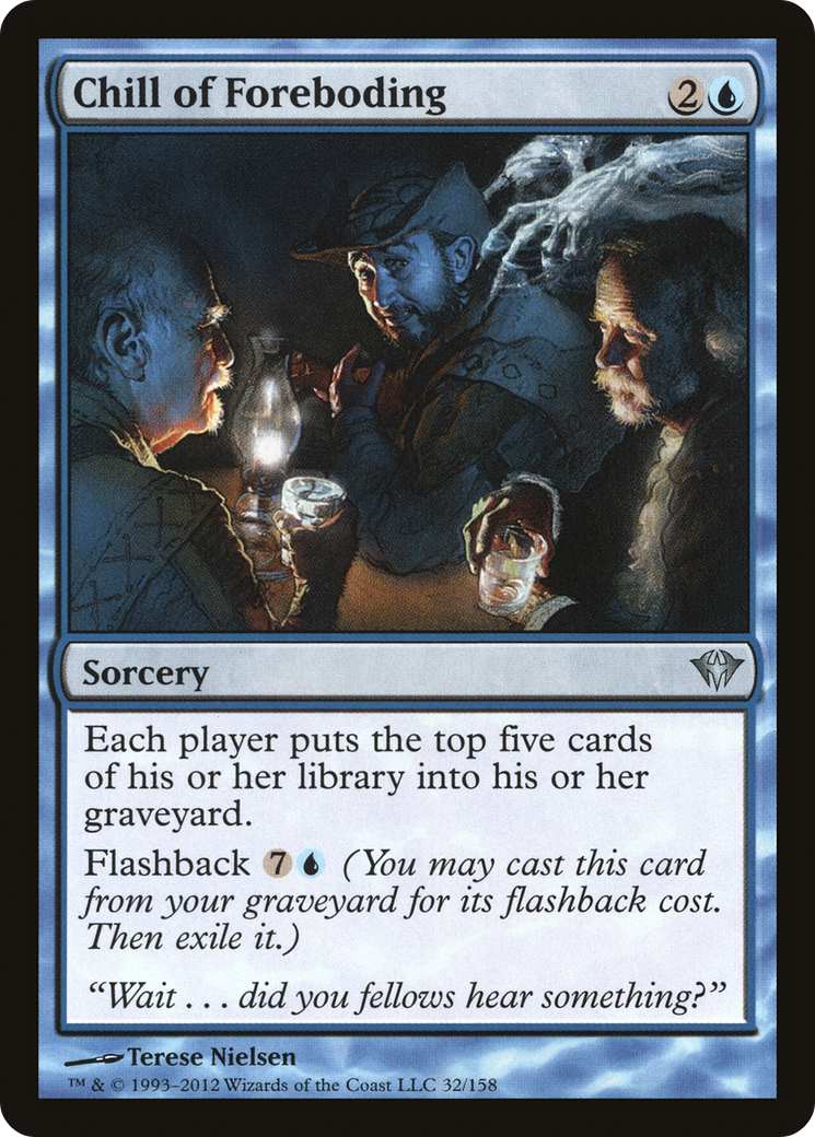Chill of Foreboding [Dark Ascension] Foil