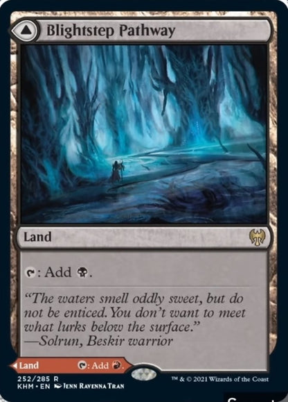 Blightstep Pathway // Searstep Pathway [Kaldheim] Foil