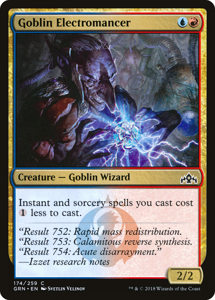 Goblin Electromancer [Guilds of Ravnica] | Silver Goblin