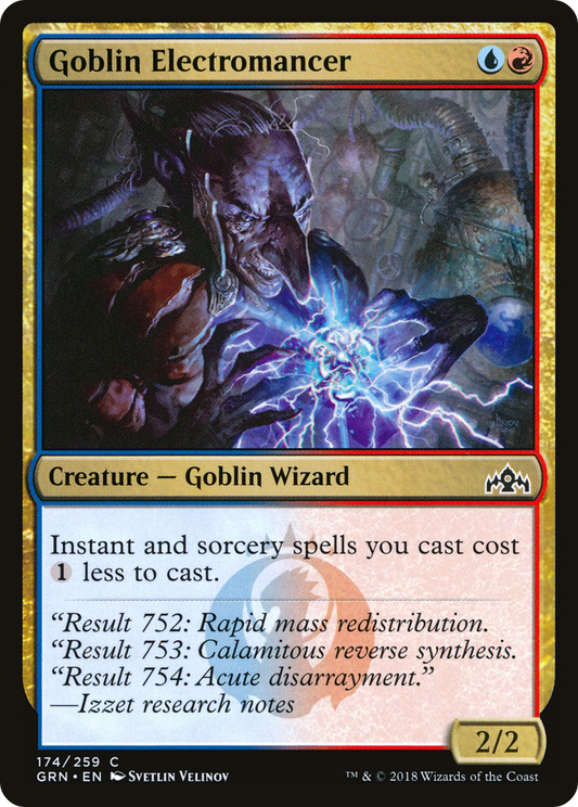 Goblin Electromancer [Guilds of Ravnica]