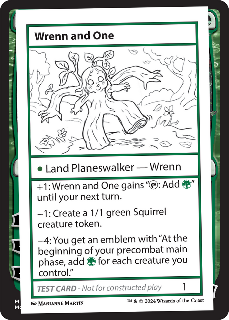 Wrenn and One [Mystery Booster 2 Playtest Cards] | Silver Goblin