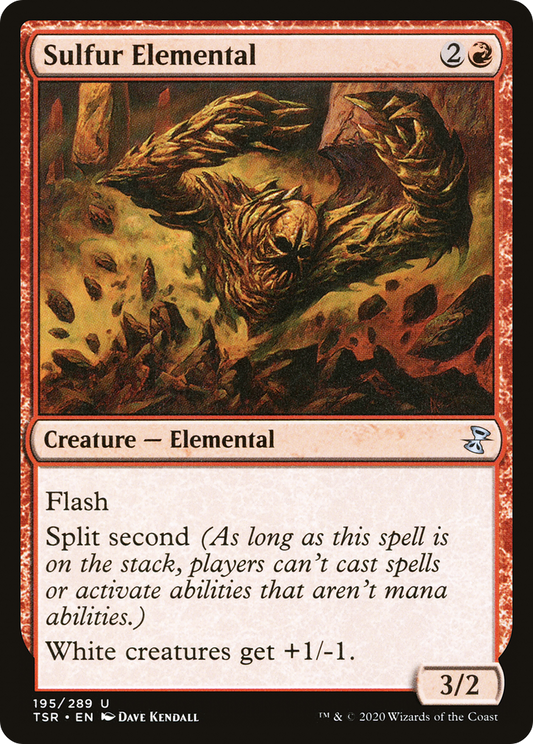 Sulfur Elemental [Time Spiral Remastered] Foil