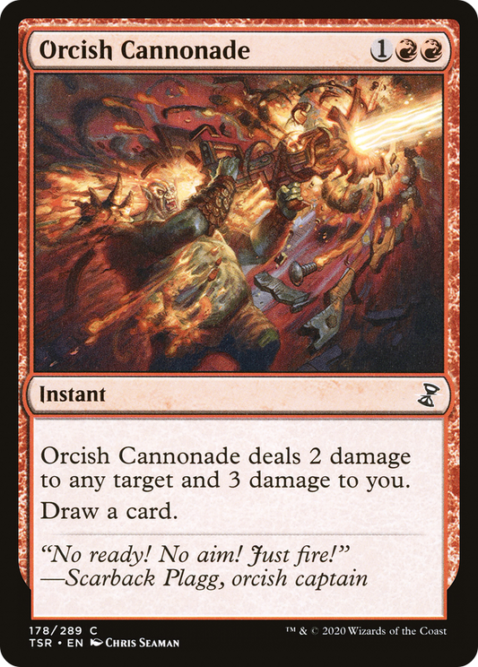 Orcish Cannonade [Time Spiral Remastered] Foil