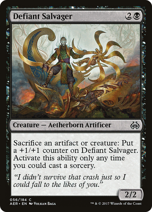 Defiant Salvager [Aether Revolt] Foil