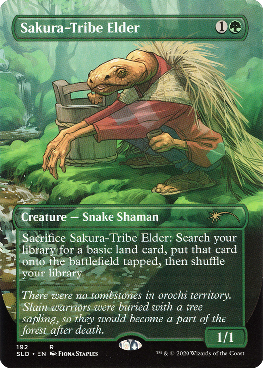 Sakura-Tribe Elder (Borderless) [Secret Lair Drop Series] Foil