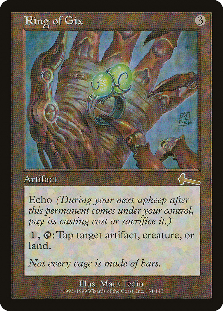 Ring of Gix (131) Foil - Urza's Legacy