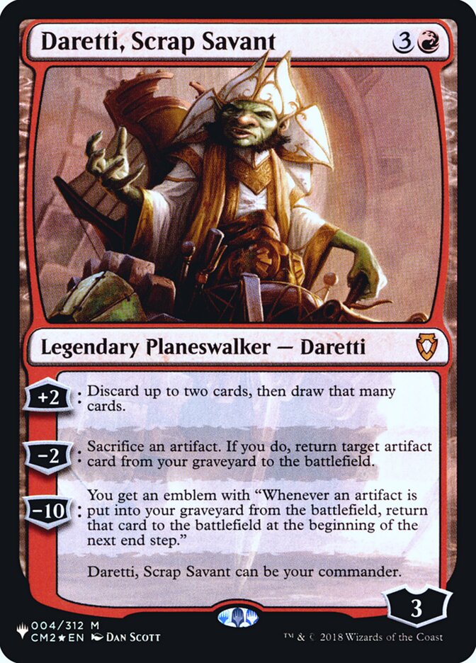 Daretti, Scrap Savant [Secret Lair: Heads I Win, Tails You Lose] | Silver Goblin