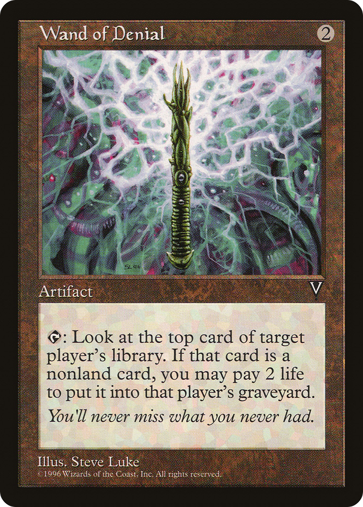 Wand of Denial [Visions] | Silver Goblin