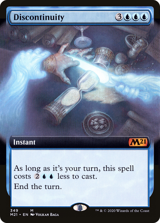 Discontinuity (Extended Art) [Core Set 2021] Foil