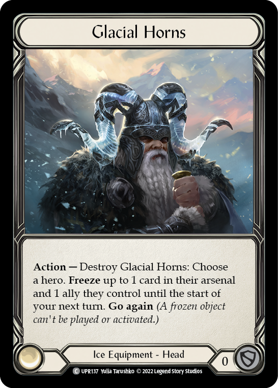 Glacial Horns [UPR137] (Uprising) | Silver Goblin