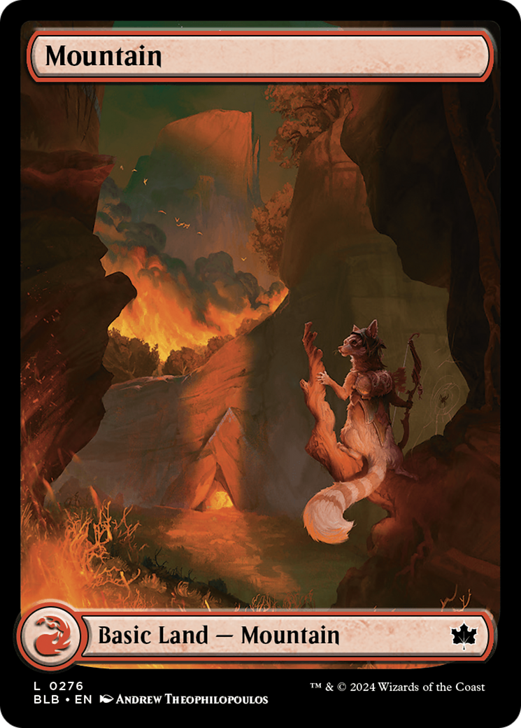Mountain (0276) [Bloomburrow] Foil