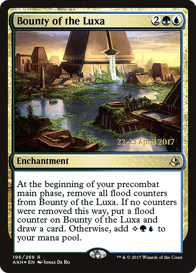 Bounty of the Luxa [Amonkhet Prerelease Promos] | Silver Goblin