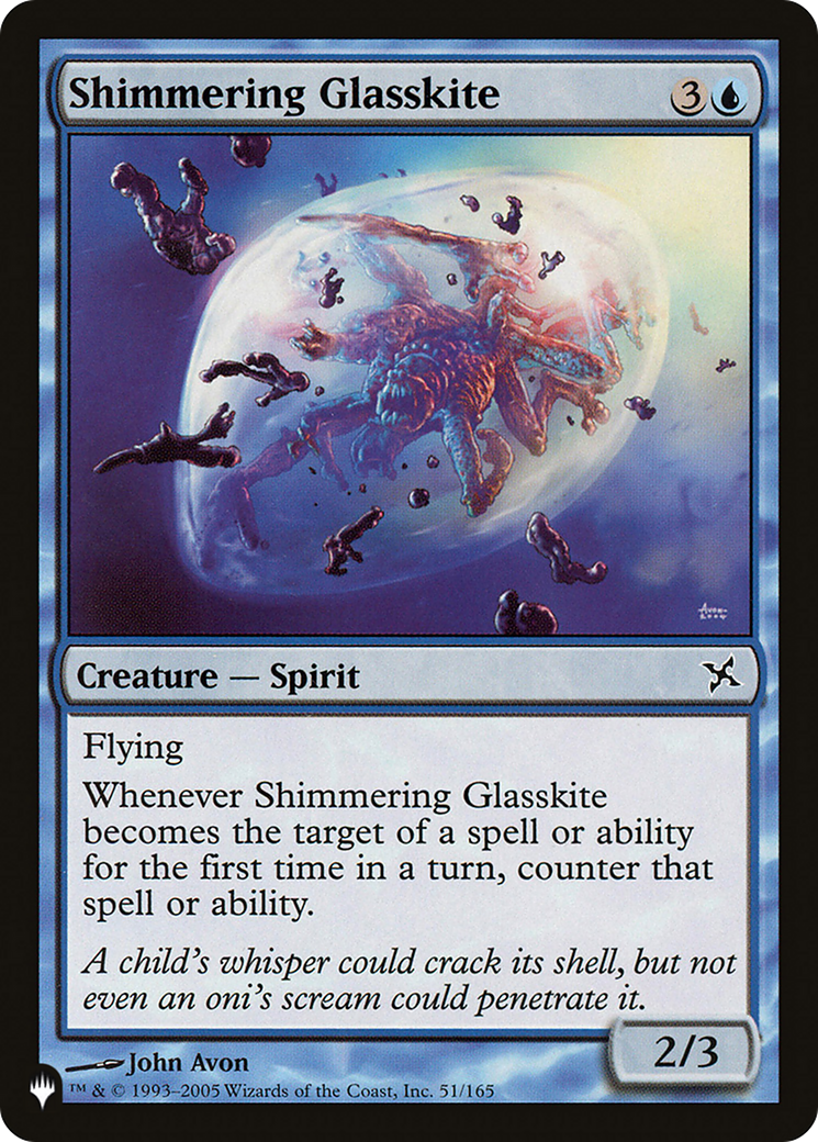 Shimmering Glasskite [The List Reprints] | Silver Goblin