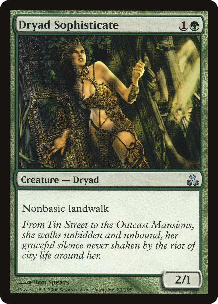 Dryad Sophisticate [Guildpact] Foil