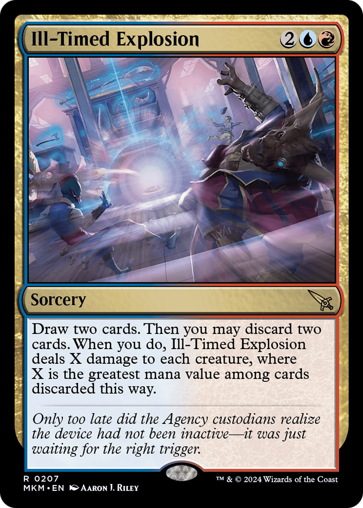 Ill-Timed Explosion [Murders at Karlov Manor] Foil