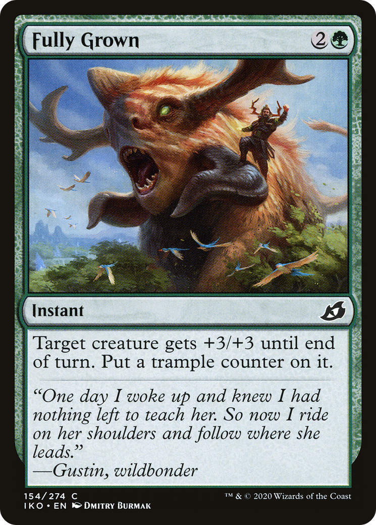 Fully Grown [Ikoria: Lair of Behemoths] Foil