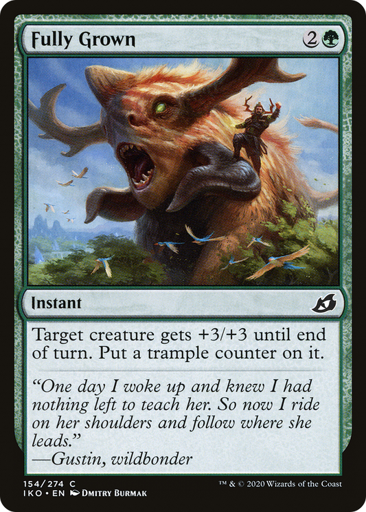 Fully Grown [Ikoria: Lair of Behemoths] Foil