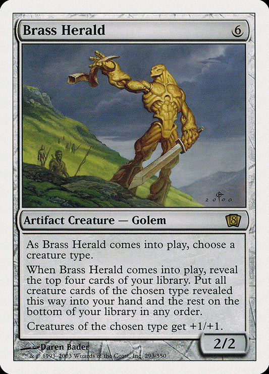 Brass Herald [Eighth Edition] Foil
