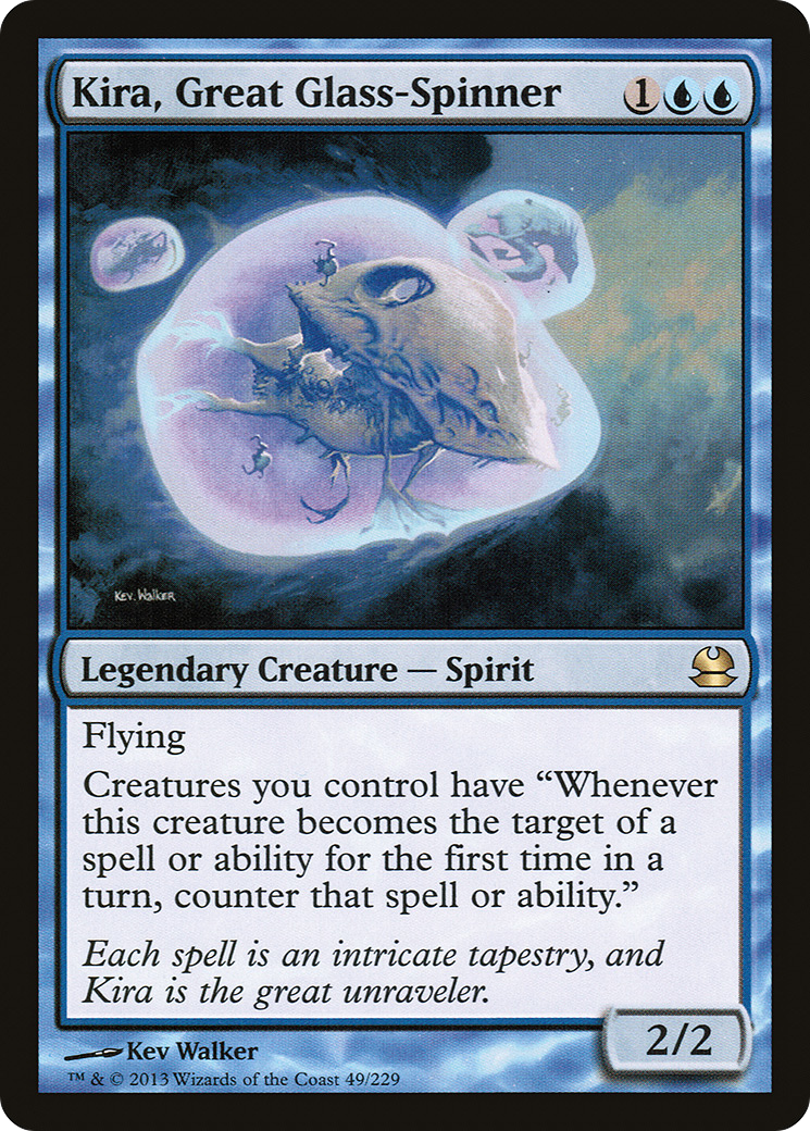 Kira, Great Glass-Spinner (049) Foil - Modern Masters