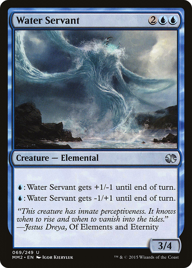 Water Servant [Modern Masters 2015] Foil