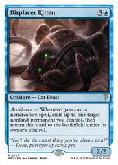 Displacer Kitten (White Border) [Mystery Booster 2] | Silver Goblin