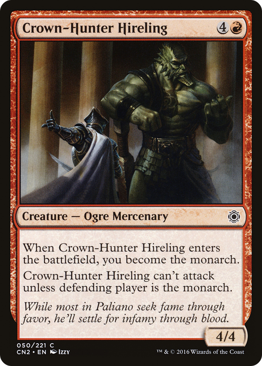 Crown-Hunter Hireling [Conspiracy: Take the Crown]