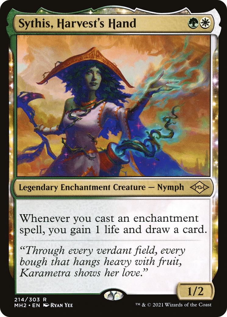 Sythis, Harvest's Hand (214) Foil - Modern Horizons 2