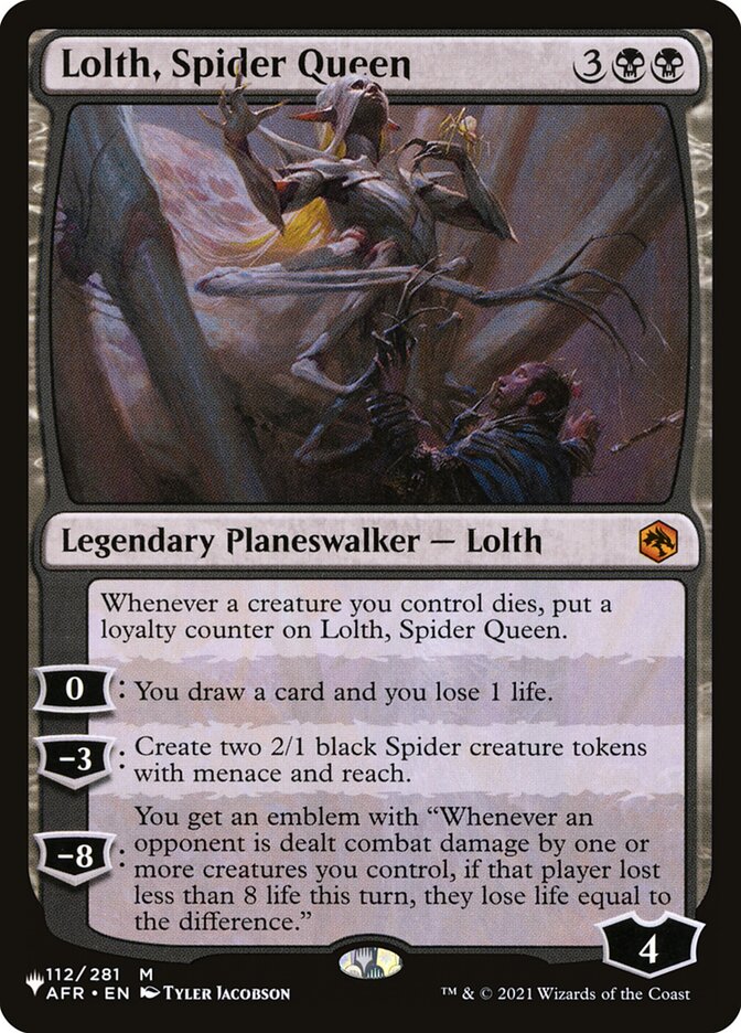 Lolth, Spider Queen [The List] | Silver Goblin