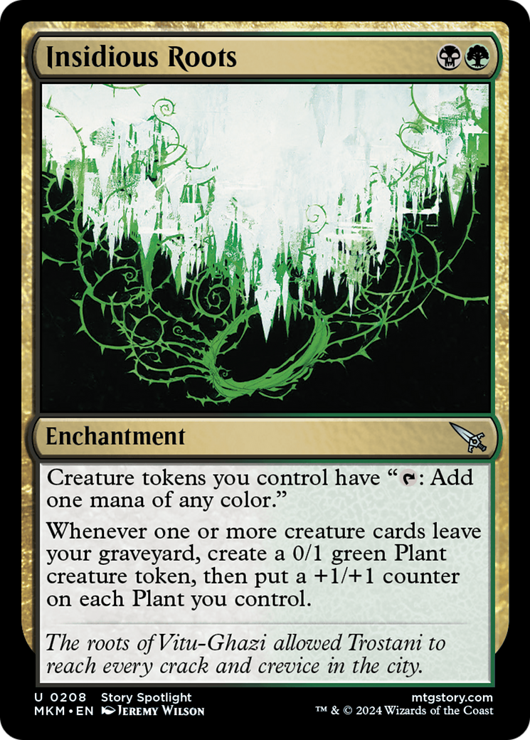 Insidious Roots [Murders at Karlov Manor] Foil