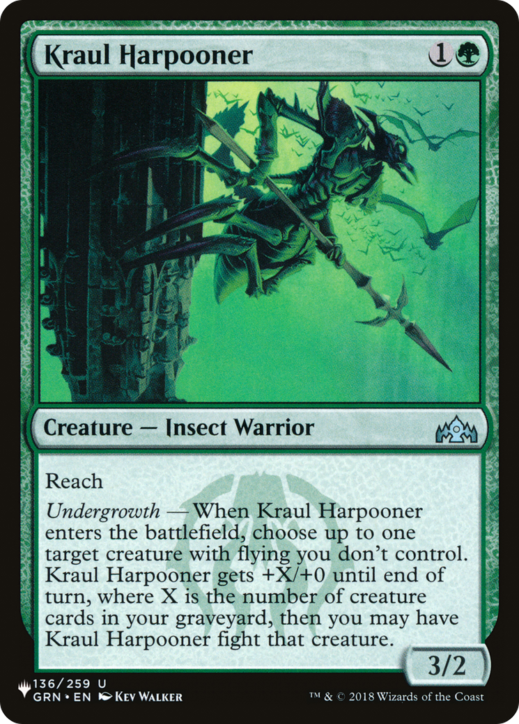 Kraul Harpooner [The List Reprints] | Silver Goblin