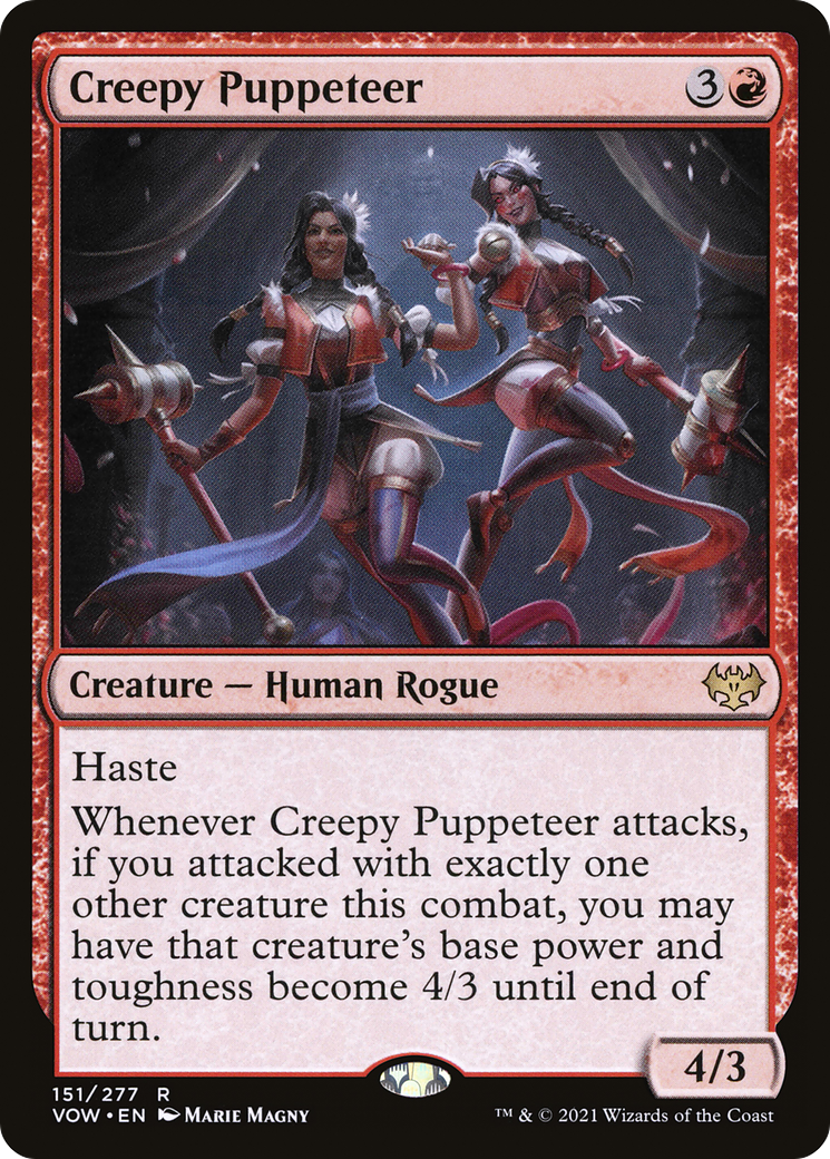 Creepy Puppeteer [Innistrad: Crimson Vow] | Silver Goblin