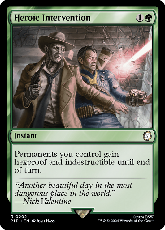 Heroic Intervention [Fallout] Foil