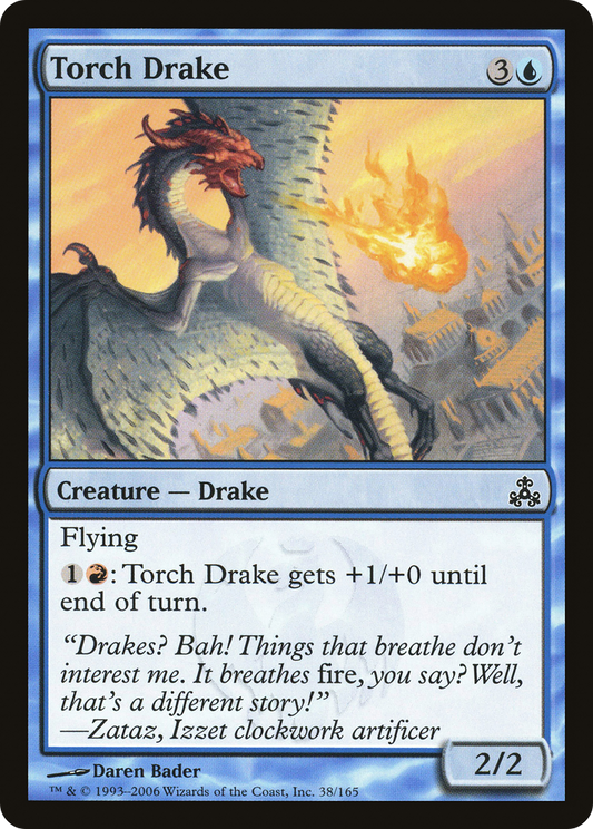 Torch Drake [Guildpact] Foil