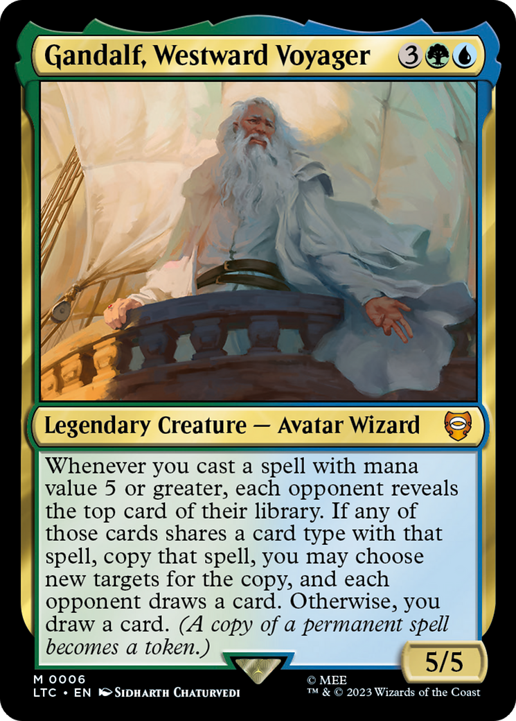 Gandalf, Westward Voyager [The Lord of the Rings: Tales of Middle-Earth Commander] | Silver Goblin