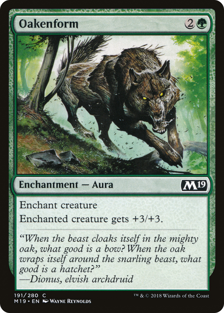 Oakenform [Core Set 2019] Foil