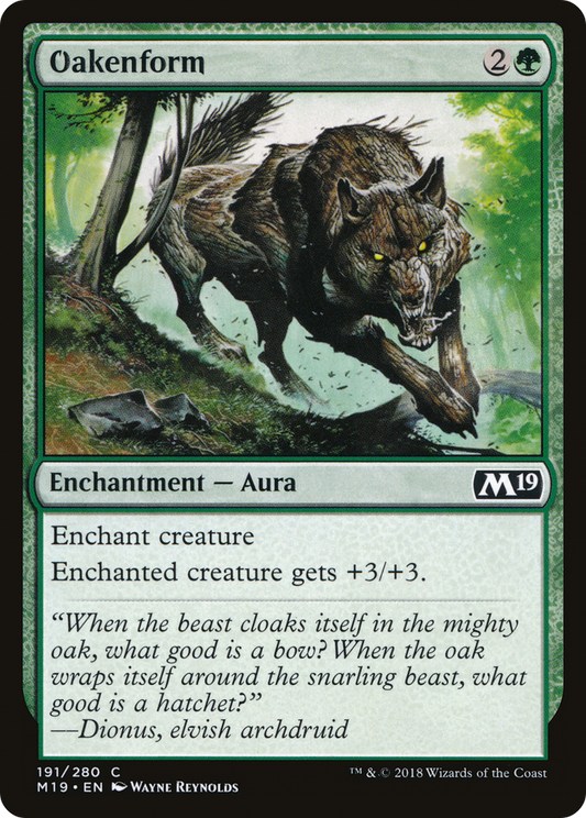 Oakenform [Core Set 2019] Foil