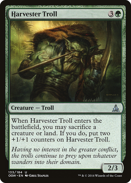 Harvester Troll [Oath of the Gatewatch] Foil