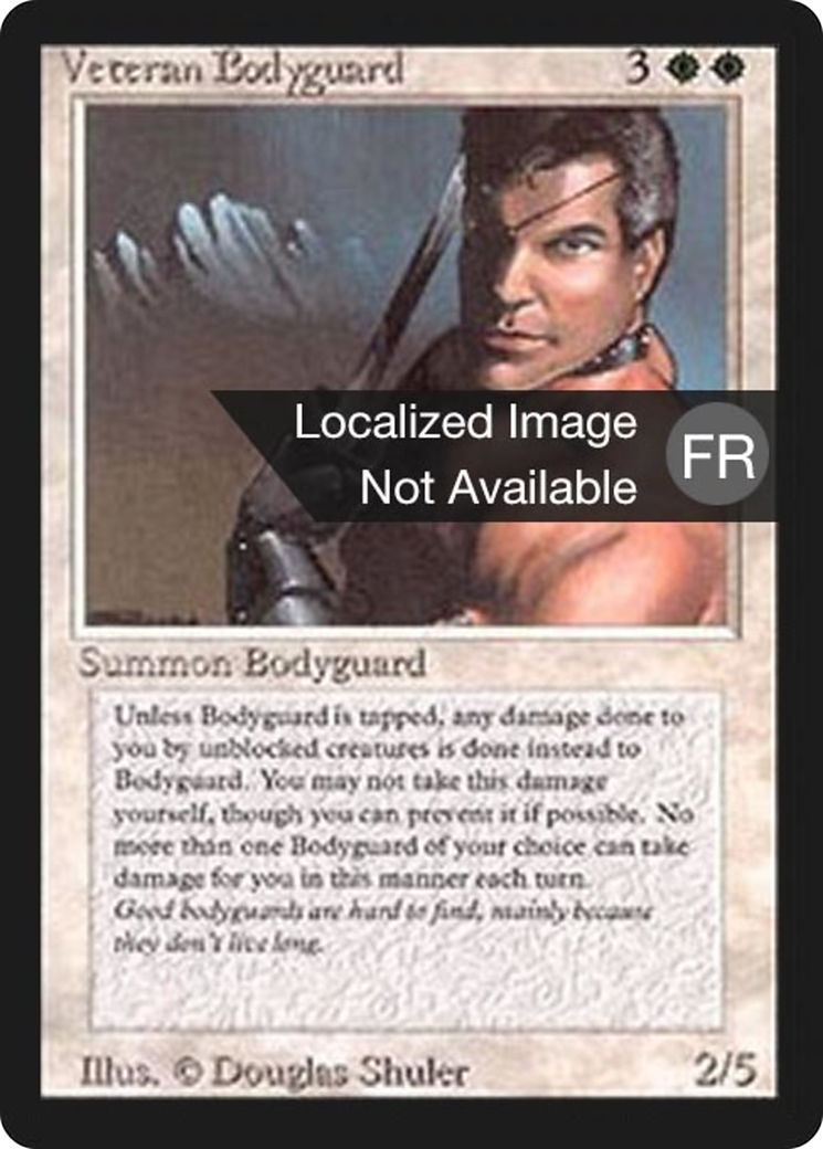 Veteran Bodyguard [Foreign Black Border] | Silver Goblin