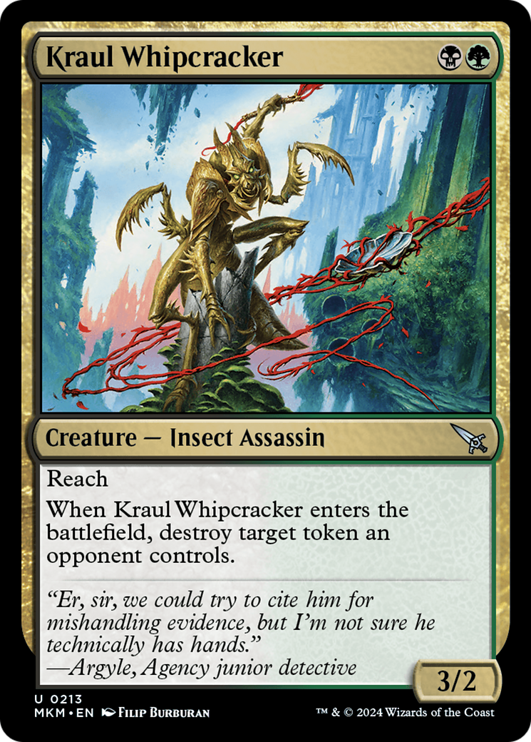 Kraul Whipcracker (Red) [Murders at Karlov Manor] Foil